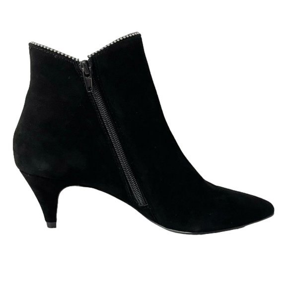 NIB AQUA MIA POINTED TOE KITTEN HEEL BOOTIES - Picture 5 of 8